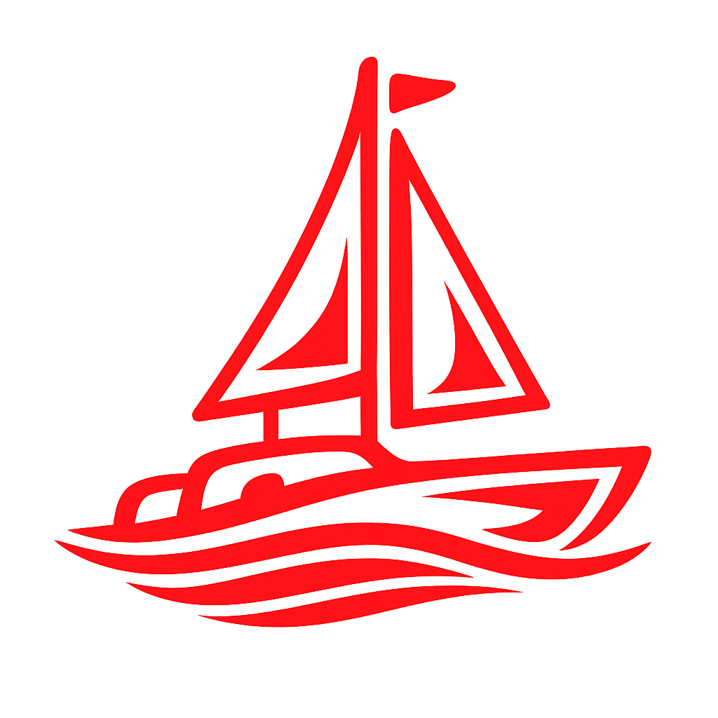 Catamaran Under Sail